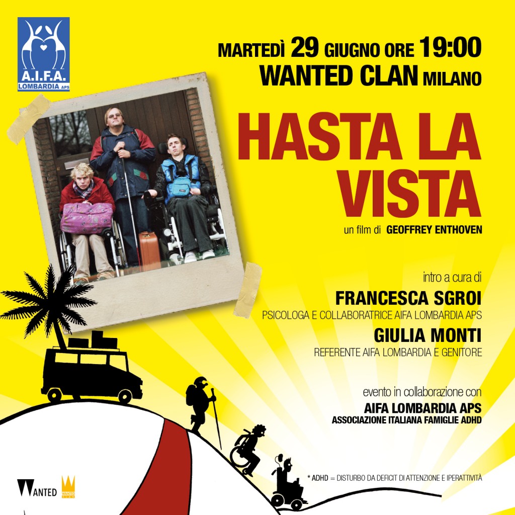 “Hasta la vista” – evento cinematografico
