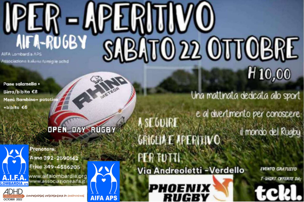 IPER-APERITIVO AIFA-RUGBY