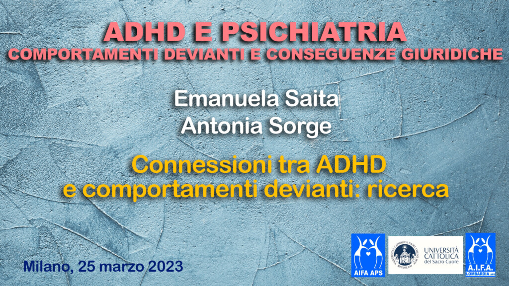 Connessioni tra ADHD e comportamenti devianti: ricerca