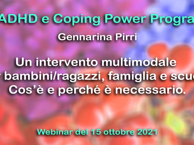 ADHD e Coping Power Program – il video