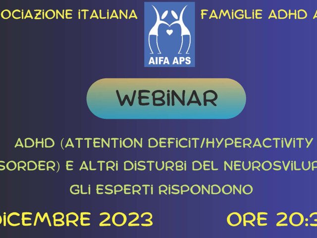 ADHD e altri Disturbi del Neurosviluppo: gli esperti rispondono