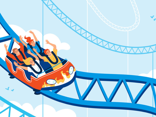 Una vita sulle montagne russe