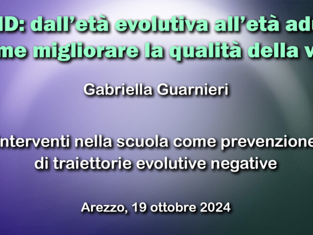 Interventi nella scuola come prevenzione di traiettorie evolutive negative