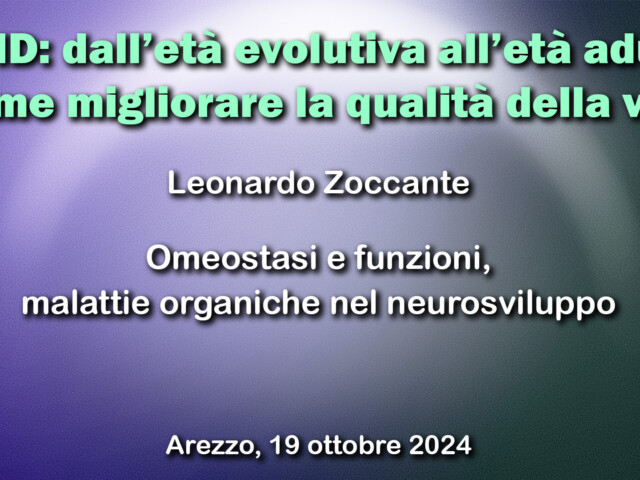 Omeostasi e funzioni, malattie organiche nel neurosviluppo