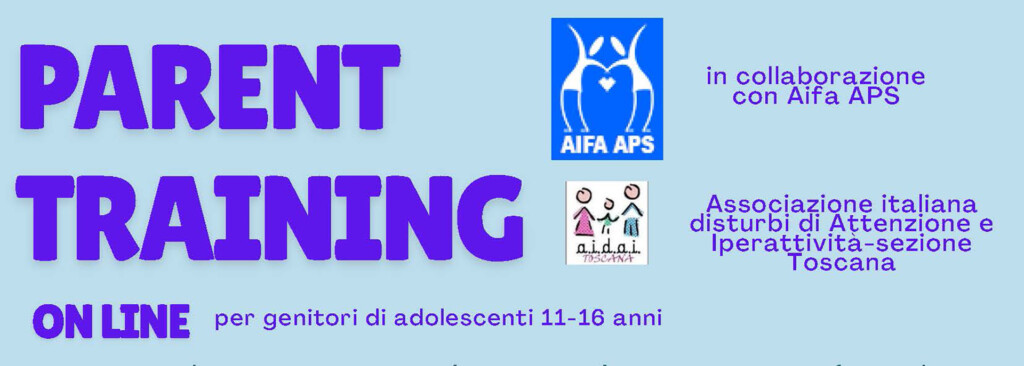 Parent Training per genitori di adolescenti con ADHD 11-16 anni