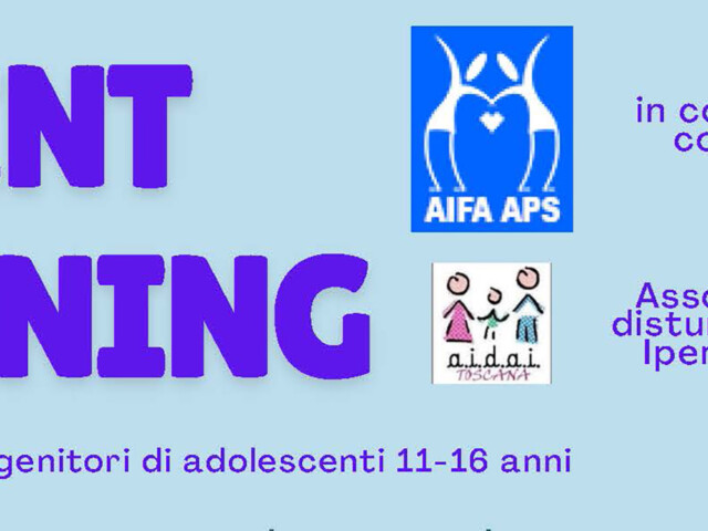 Parent Training per genitori di adolescenti con ADHD 11-16 anni